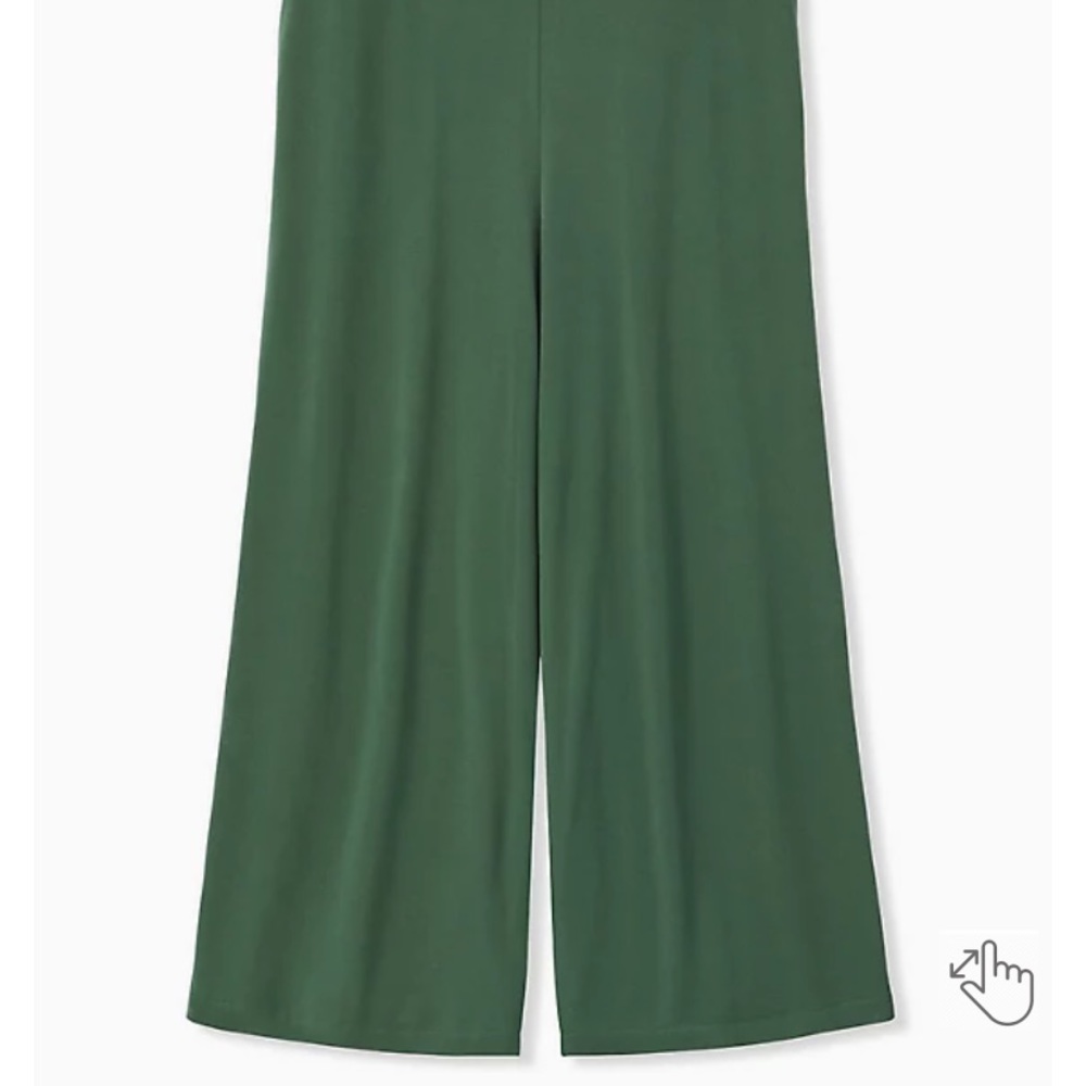 Torrid Green Studio Knit Culotte L 12